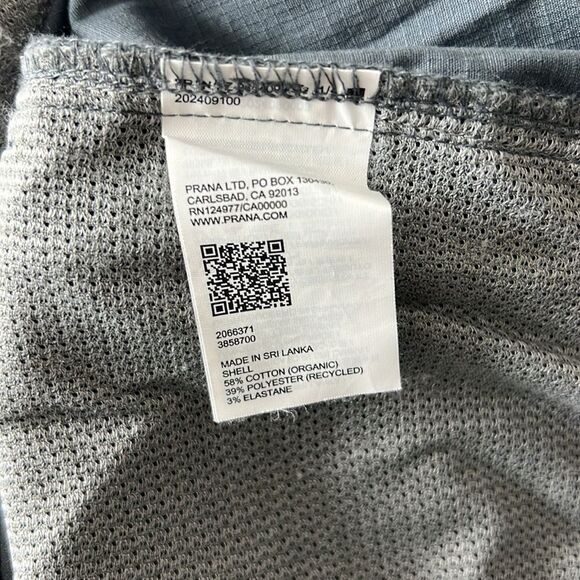 New PrAna Palisades Ripstop E Waist Pant in Thundercloud Size L - Picture 12 of 16